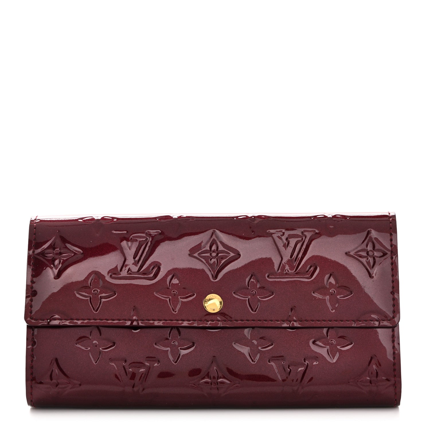 Louis Vuitton Vernis Sarah Wallet Rouge Fauviste 1 of 8