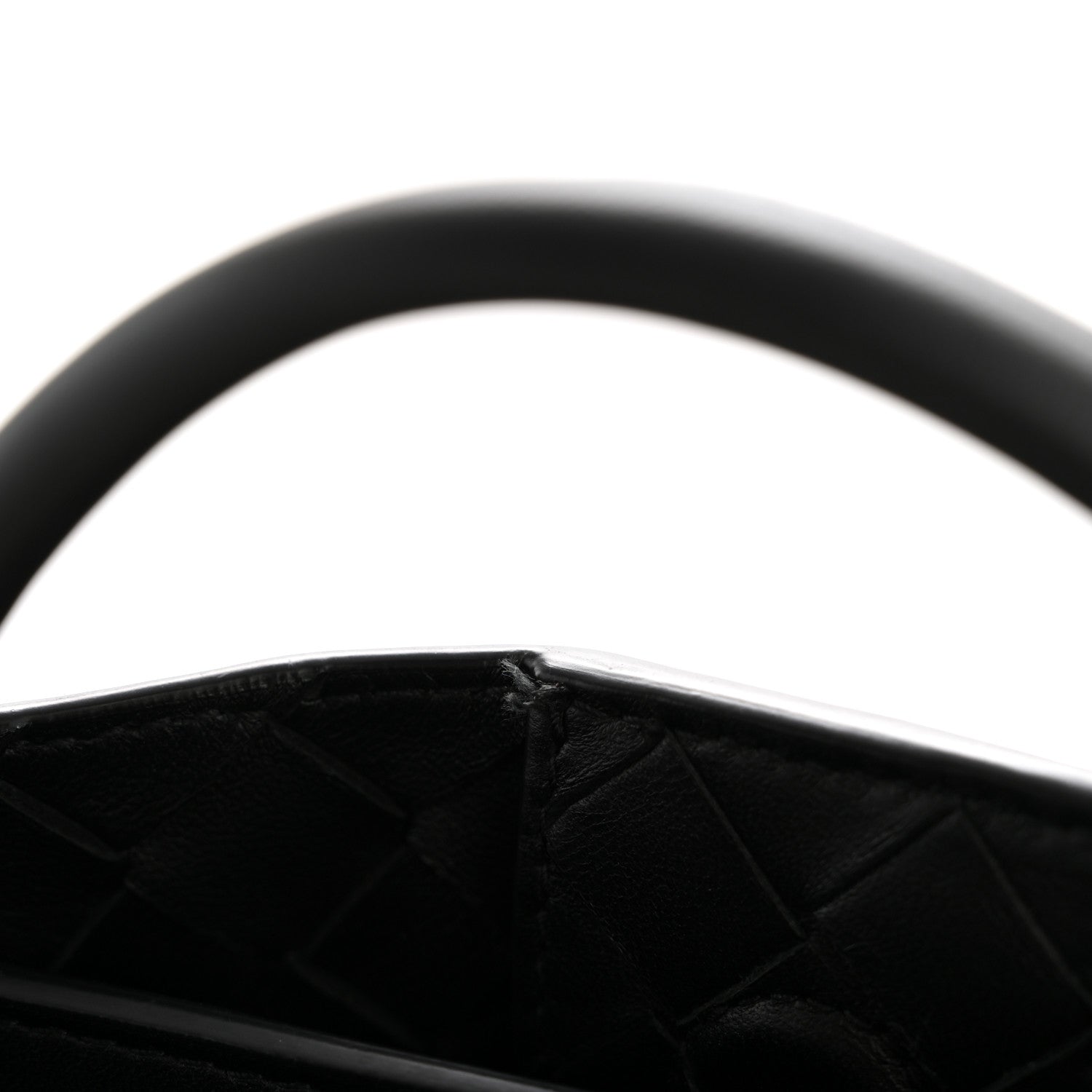 Bottega Veneta Nappa Intrecciato Small Andiamo Shoulder Bag Black 10 of 12