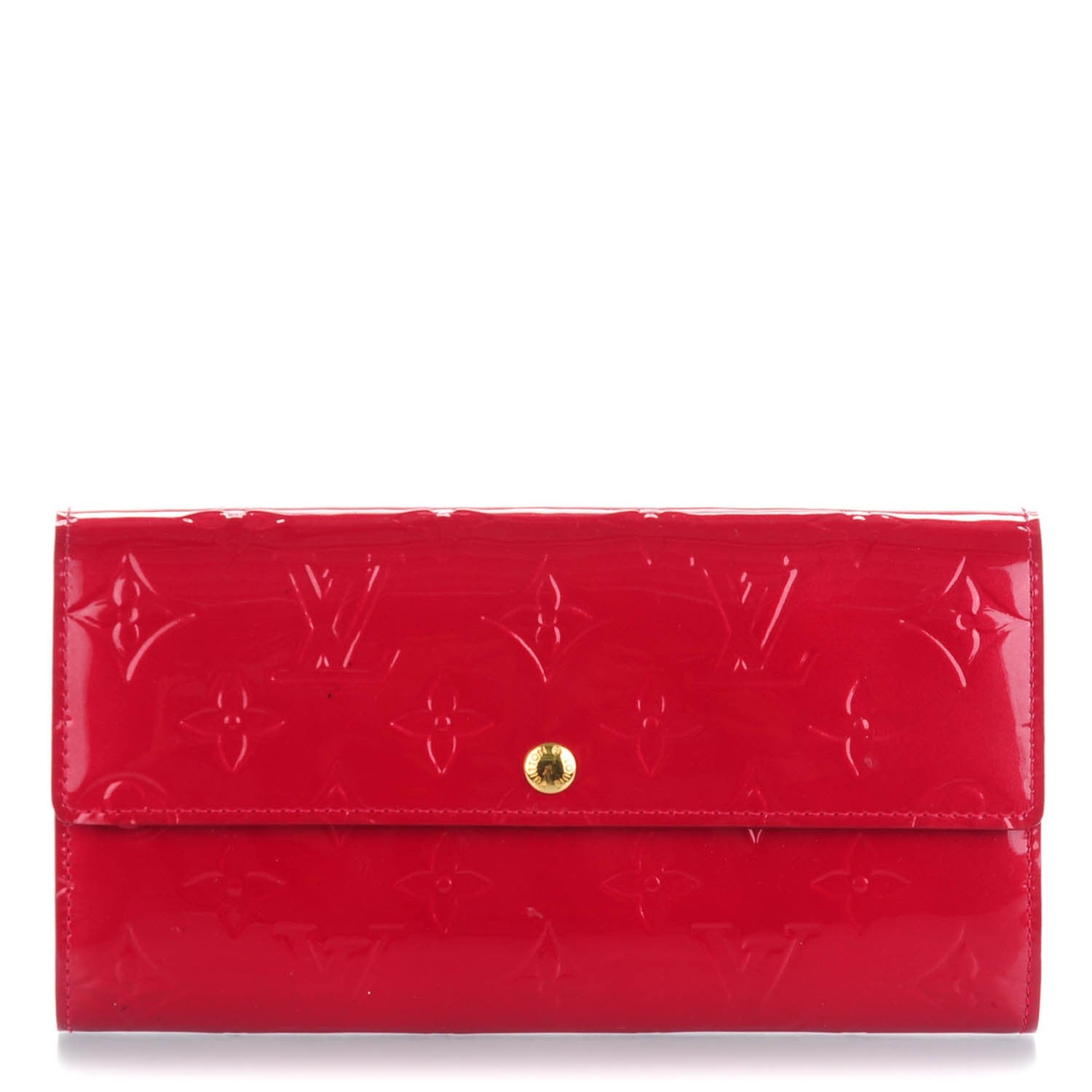 Louis Vuitton Vernis Sarah Wallet Pomme D'Amour 1 of 7