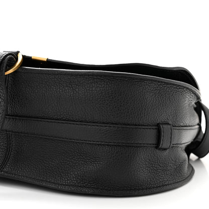 Chloe Calfskin Medium Marcie Round Crossbody Bag Black 11 of 11