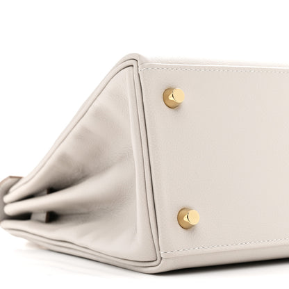 Hermes Evercolor Kelly Retourne 28 Gris Perle 10 of 12