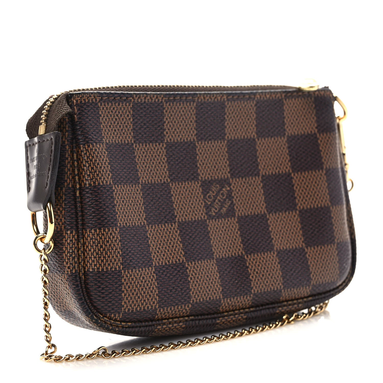 Louis Vuitton Damier Ebene Mini Pochette Accessories 3 of 7