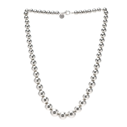 Tiffany Sterling Silver HardWear Graduated Ball Necklace 3 of 5