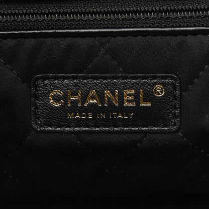 Chanel Shiny Calfskin Quilted Chanel 22 Black 8 of 11