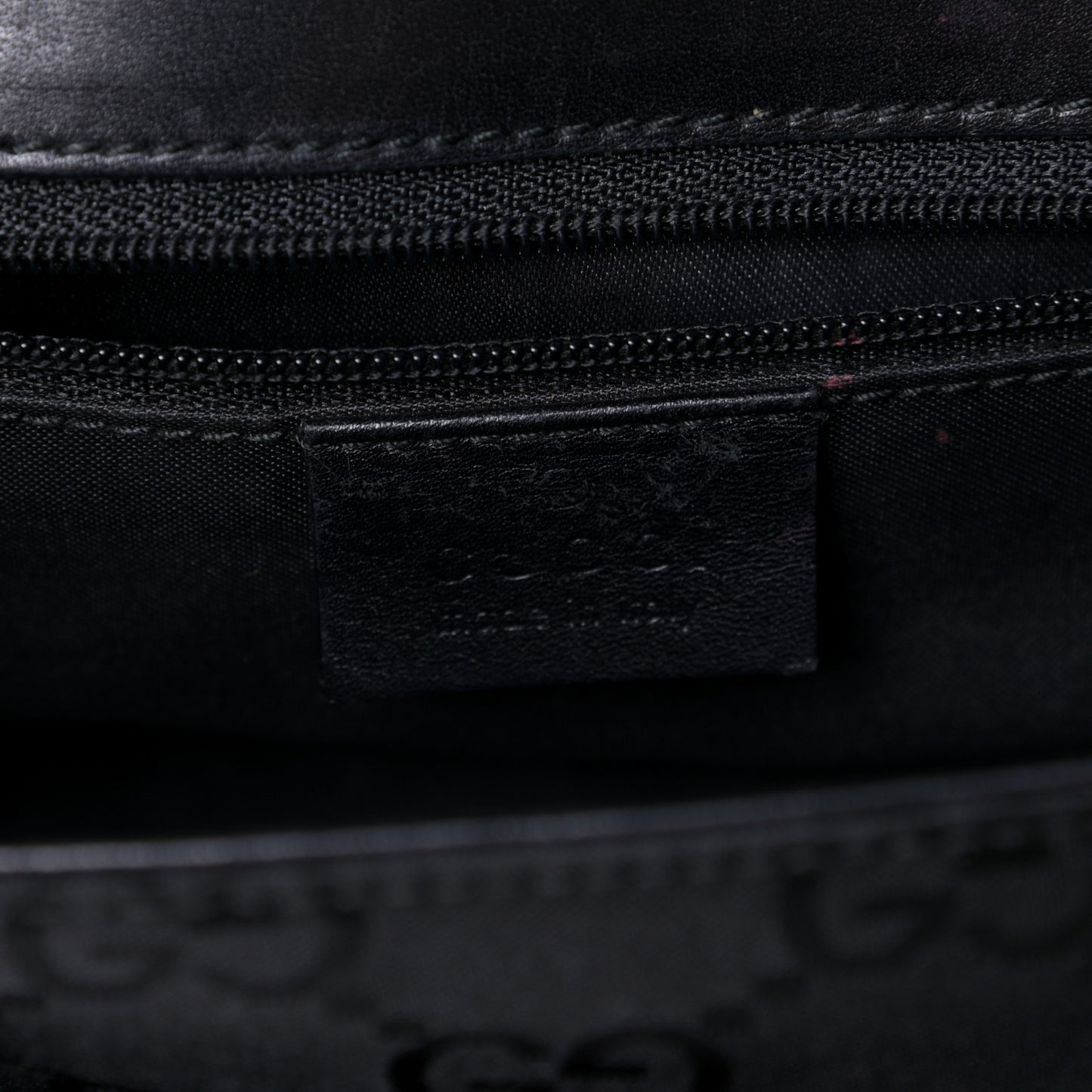 Monogram Crossbody Bag Black