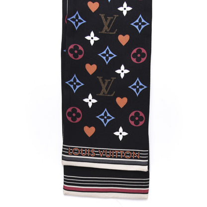 Louis Vuitton Silk Game On Bandeau Black White 3 of 4
