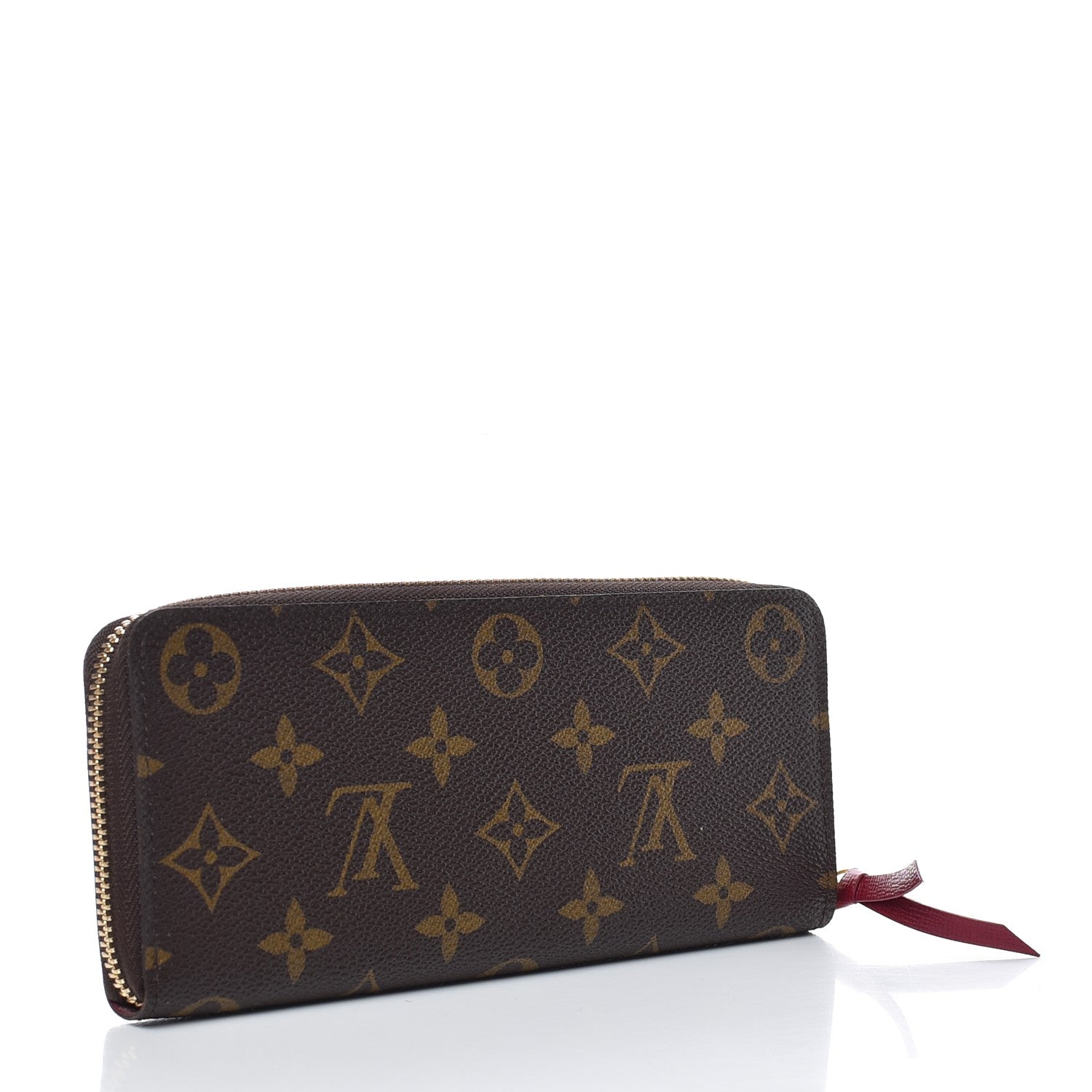 Louis Vuitton Monogram Clemence Wallet Fuchsia 3 of 8