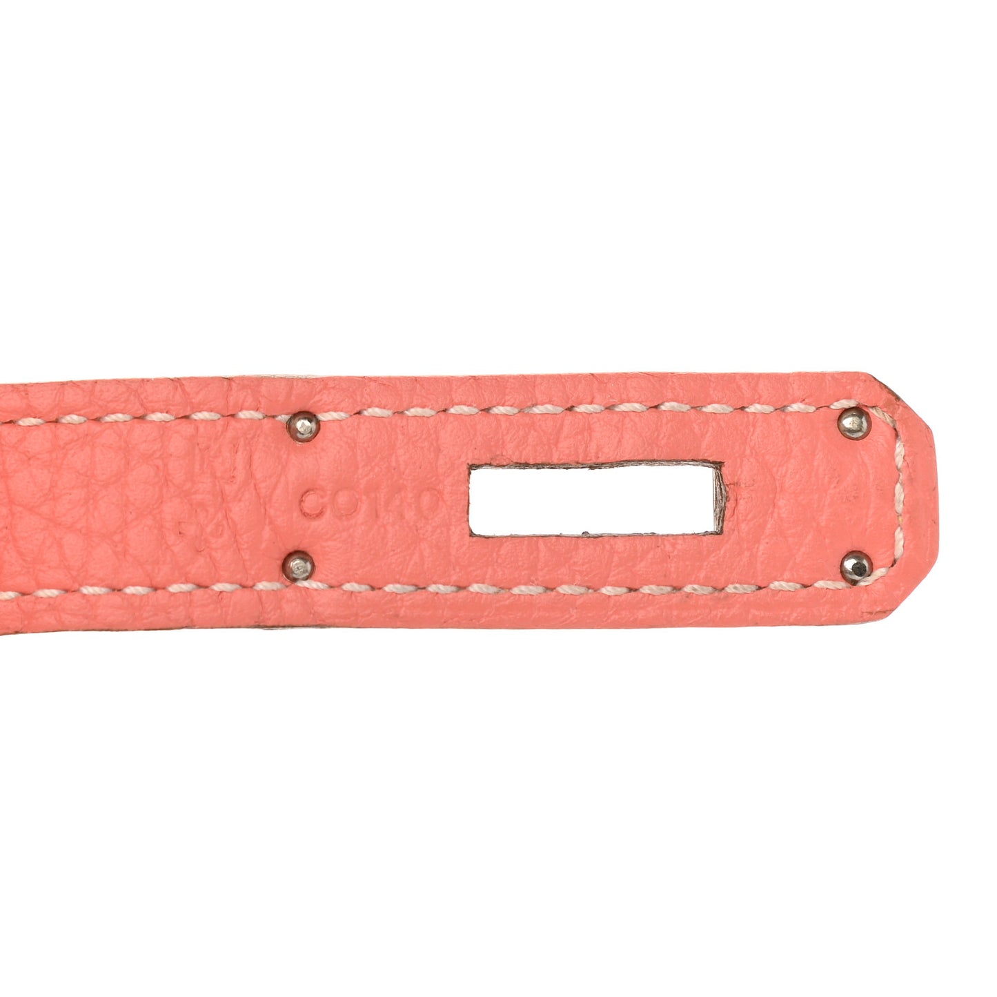 Taurillon Clemence Birkin 30 Crevette