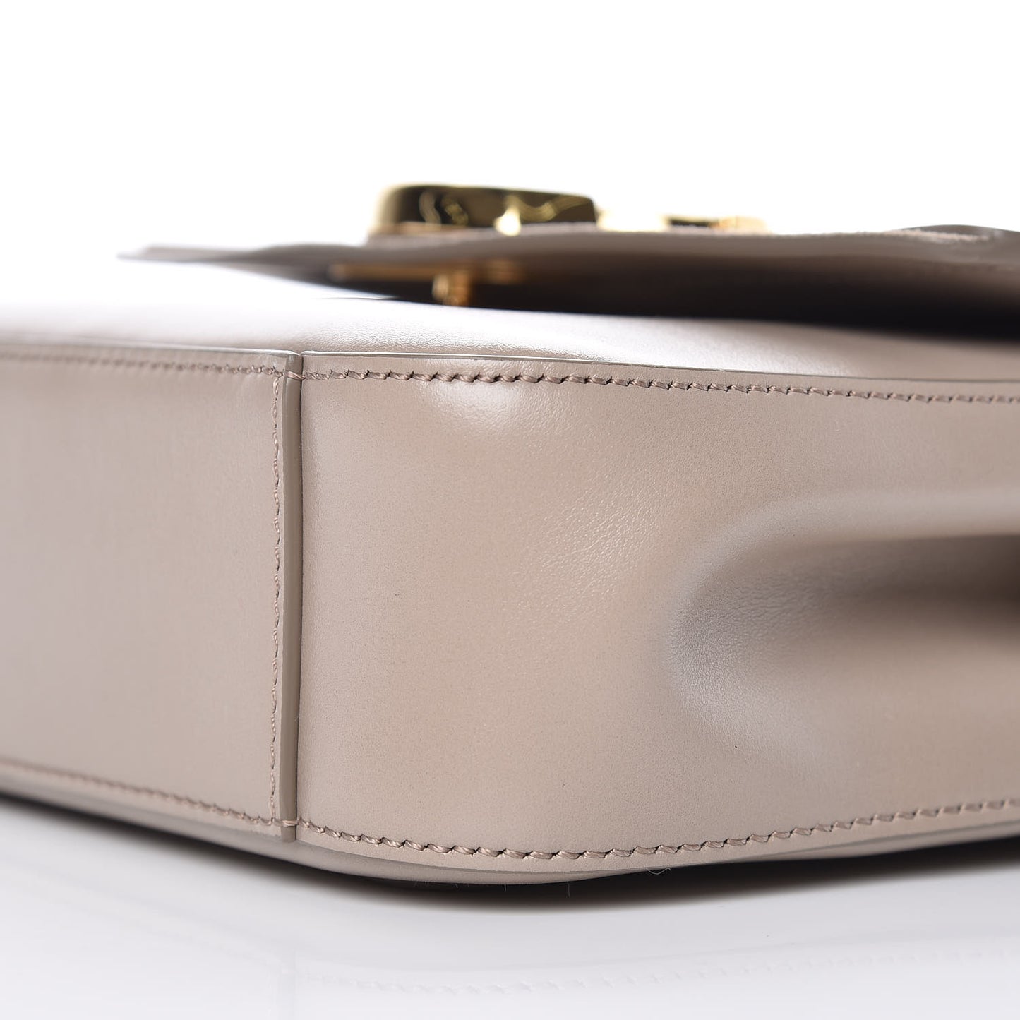 Calfskin Small C Double Carry Motty Grey