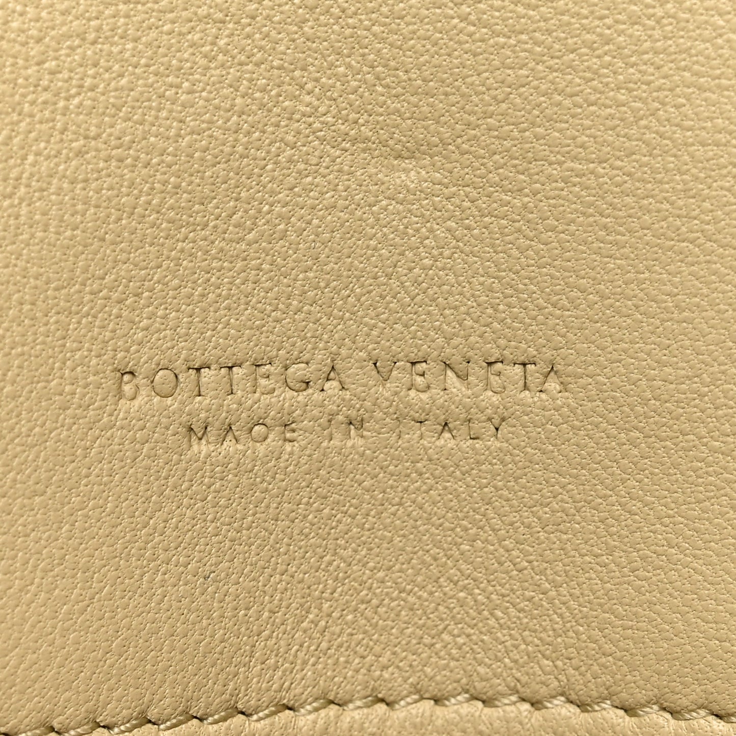 Nappa Intrecciato Continental Flap Wallet New Sand
