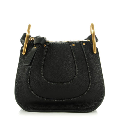 Chloe Grained Calfskin Nano Hayley Hobo Black 1 of 7