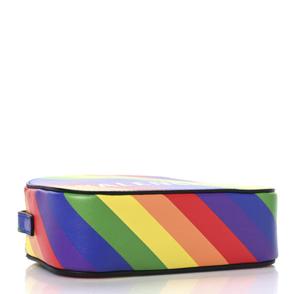 Balenciaga Smooth Calfskin Rainbow Logo XS Ville Camera Bag Multicolor 4 of 10