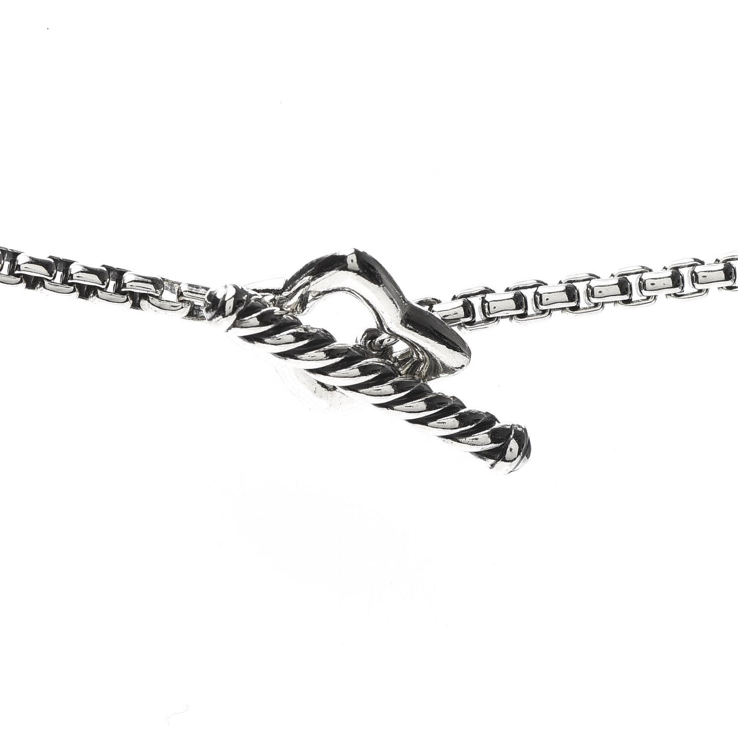 Sterling Silver 25mm Quatrefoil Chain Necklace