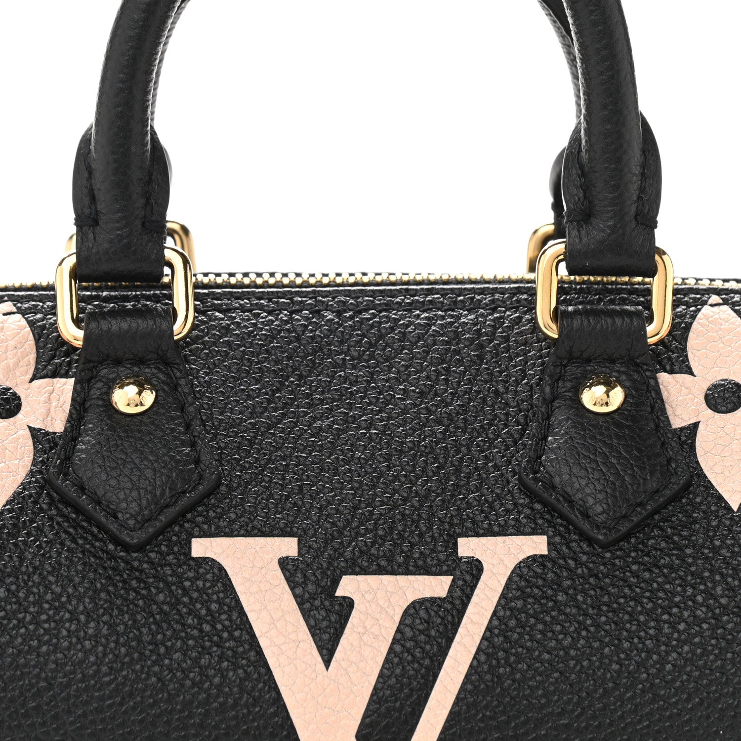Louis Vuitton Empreinte Monogram Giant Papillon BB Black Beige 7 of 10