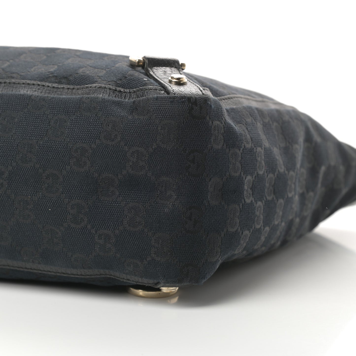 Monogram Large Abbey Tote Black