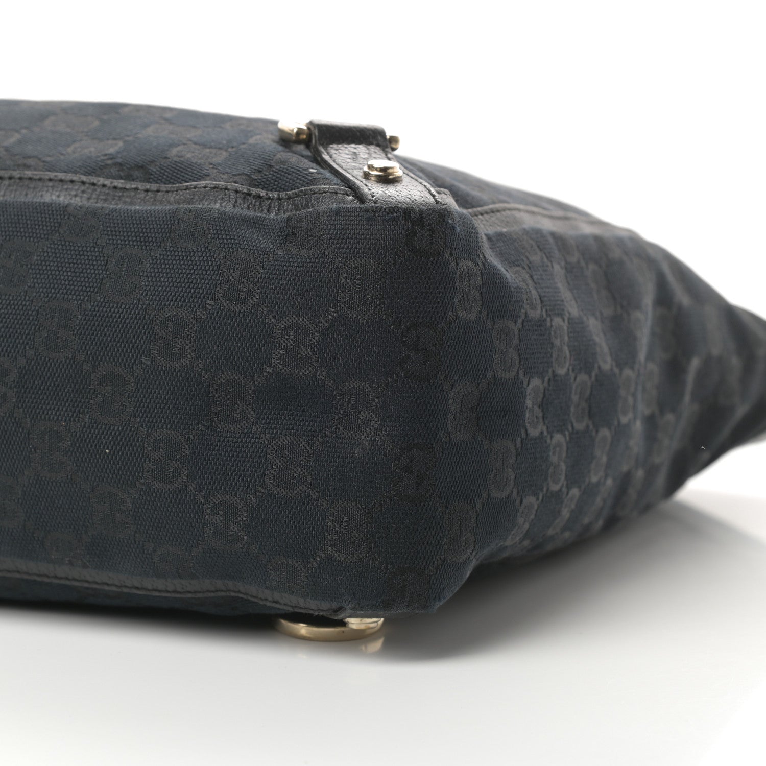 Gucci Monogram Large Abbey Tote Black 10 of 15