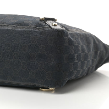 Gucci Monogram Large Abbey Tote Black 10 of 15