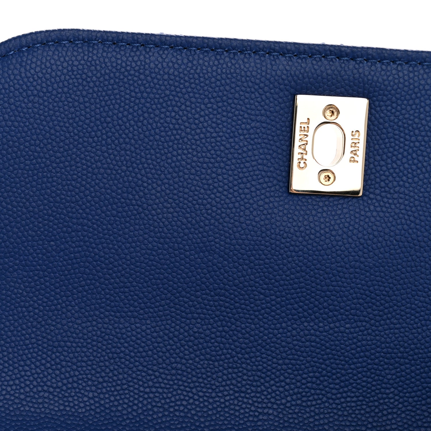 Chanel Caviar Quilted Small Business Affinity Flap Dark Blue 11 of 13