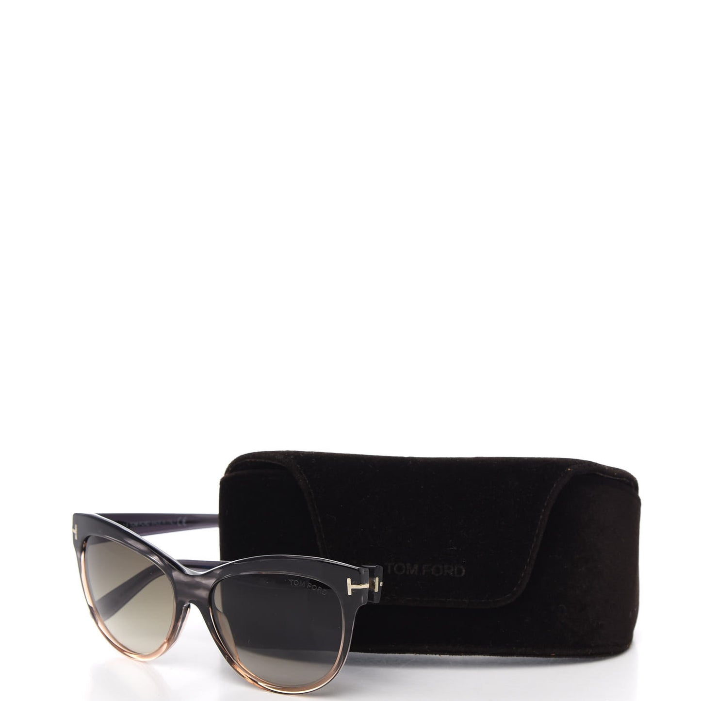 Lily Sunglasses TF430 Melange Grey Peach