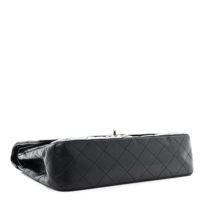 Chanel Lambskin Quilted Medium Double Flap Black 4 of 15