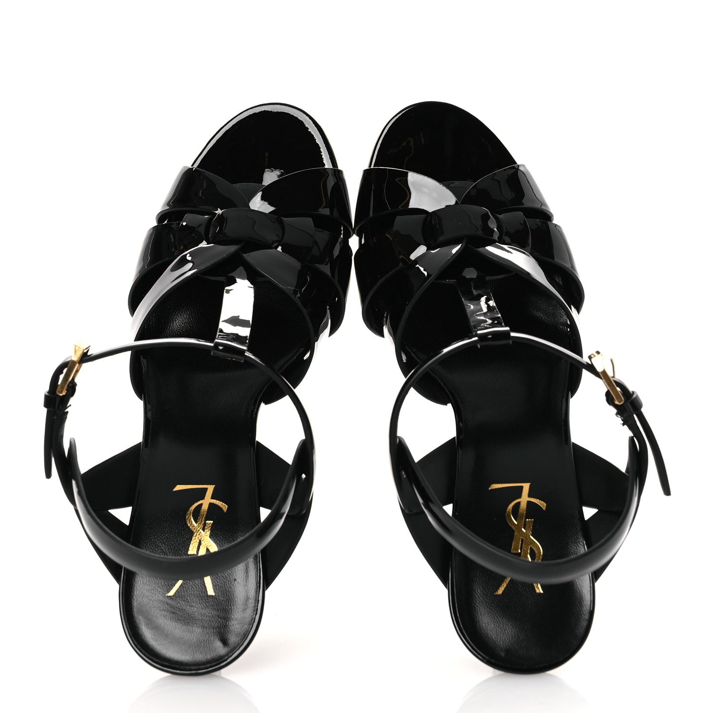 Patent Tribute 75 Platform Sandals 39 Black