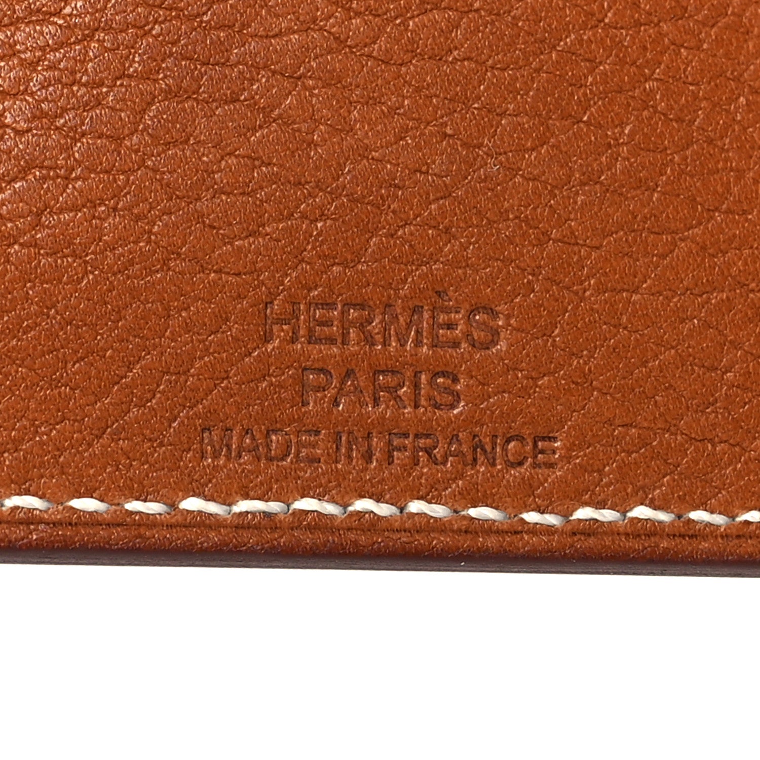Hermes Barenia Faubourg Epsom Evercolor Les Petits Chevaux Card Holder Fauve Craie Beige De Weimar 6 of 8