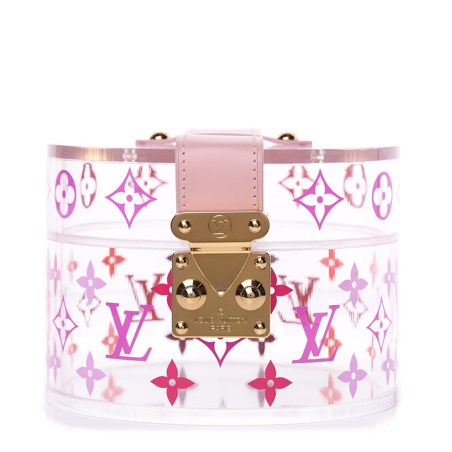 Louis Vuitton Transparent Plexiglass Box Scott Pink 1 of 6