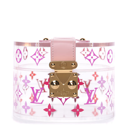 Louis Vuitton Transparent Plexiglass Box Scott Pink 1 of 6