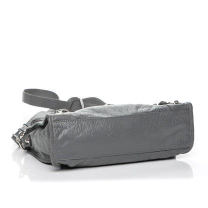 Balenciaga Agneau Silver Metallic Edge Hardware S City Gris Cendre 4 of 8