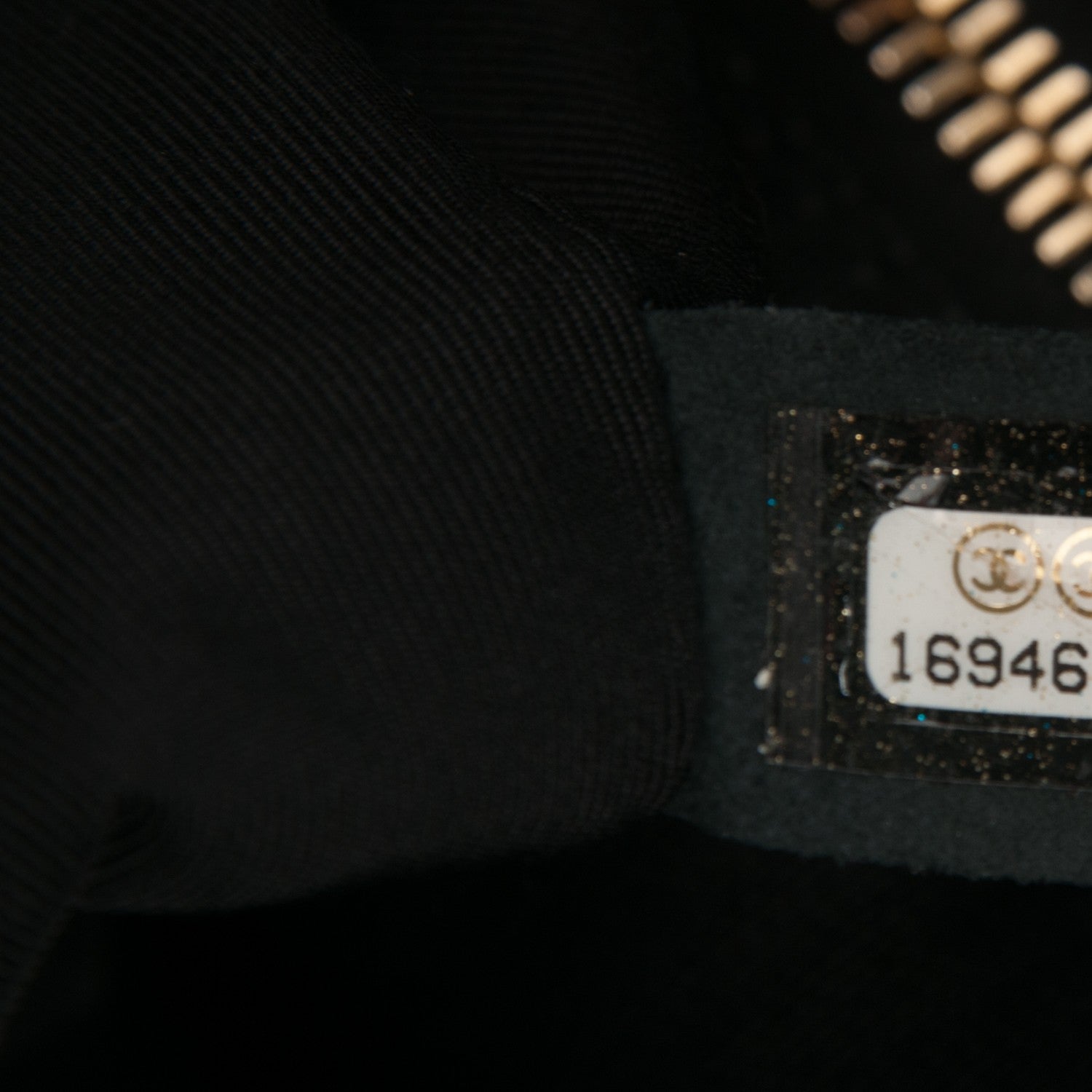 Chanel Calfskin Cerf Executive Shopper Tote Black 7 of 7