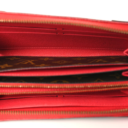 Louis Vuitton Monogram Retiro Zippy Wallet Cherry 5 of 11