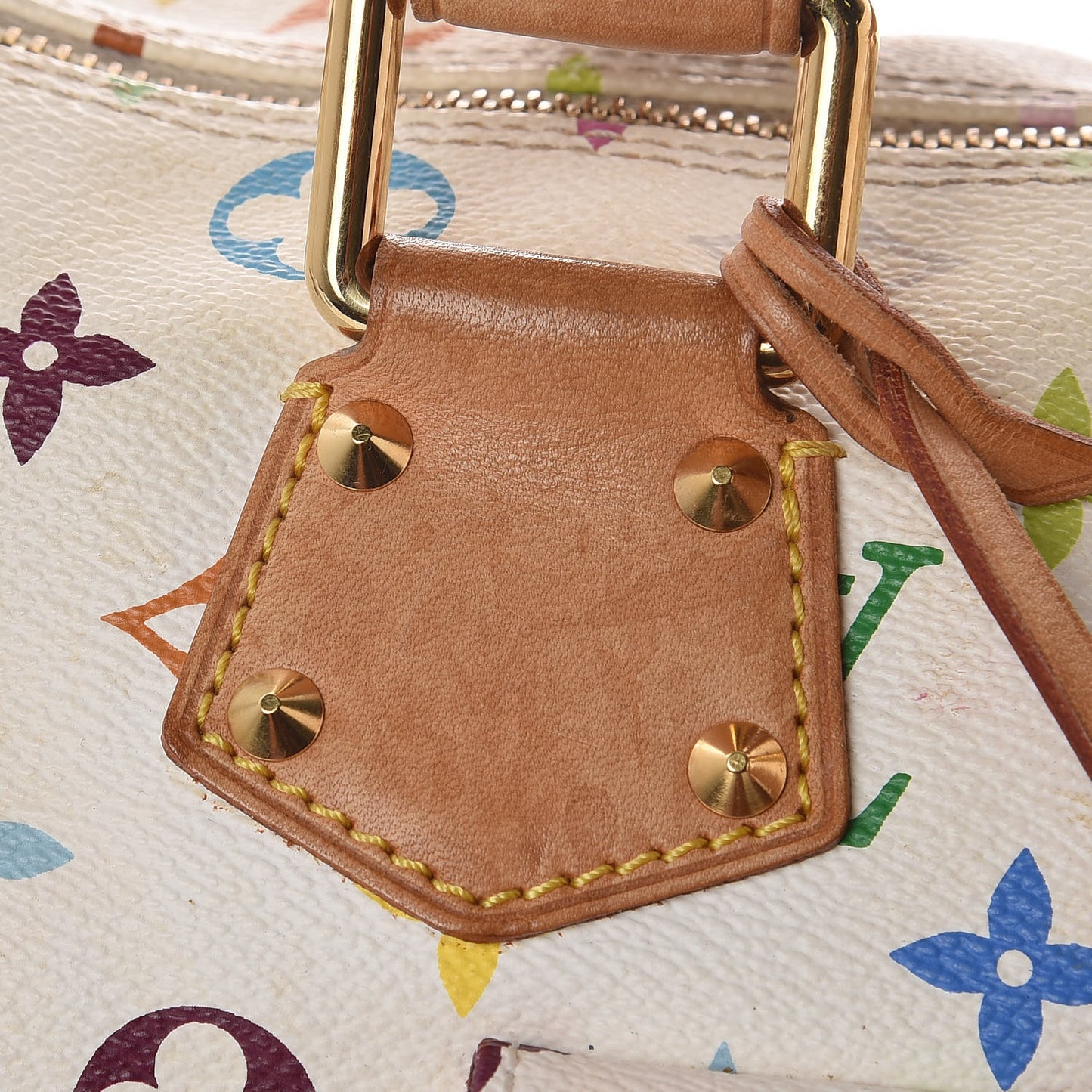 Monogram Multicolor Speedy 30 White