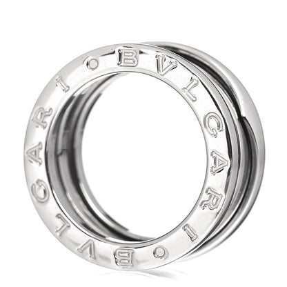 Bulgari 18K White Gold B.Zero1 Three-Band Ring 47 4 5 of 5