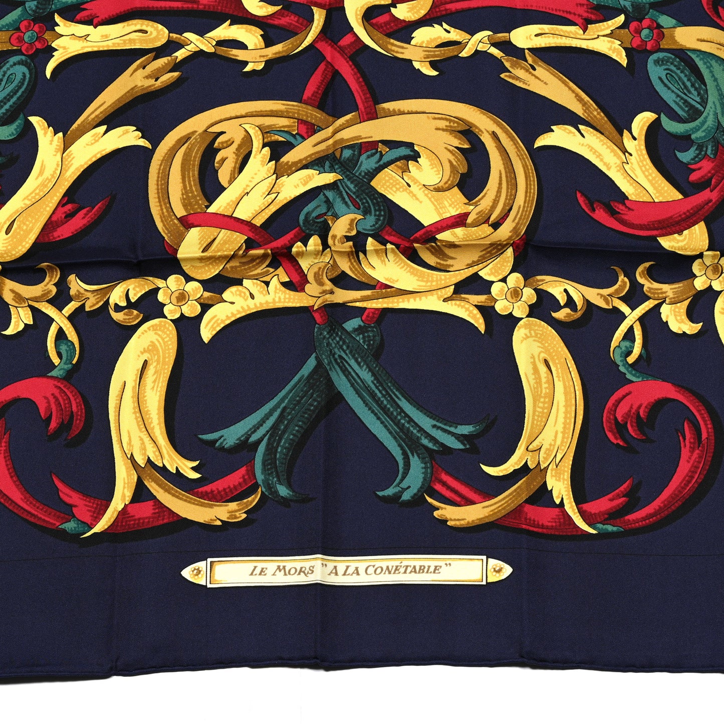 Silk Le Mors A La Conetable Scarf 90