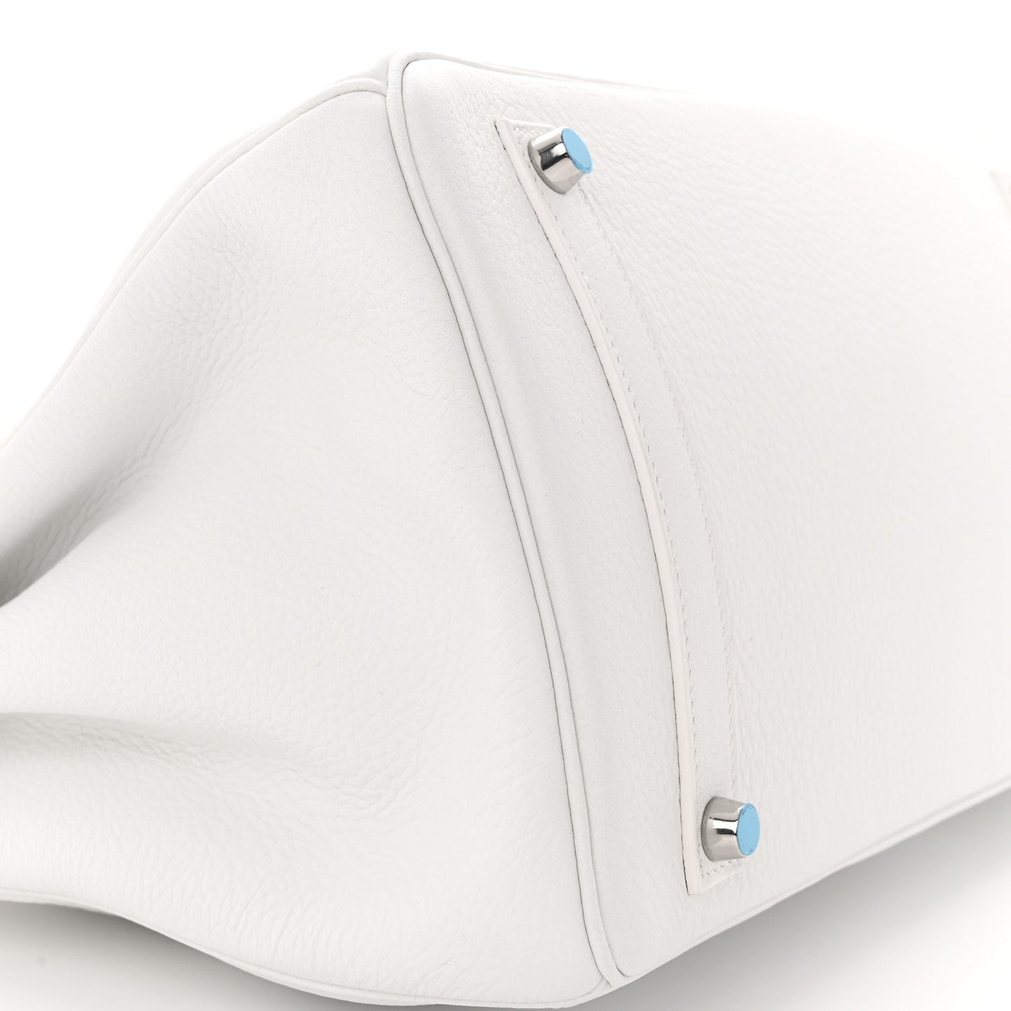 Taurillon Clemence Birkin 35 White