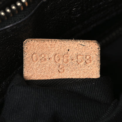 Chloe Leather Saskia Satchel Black 7 of 15
