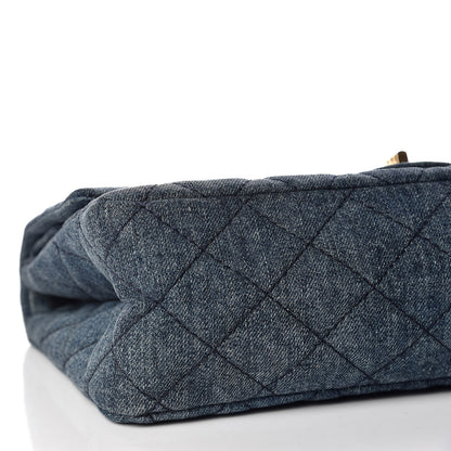 Chanel Denim Quilted 2.55 Reissue 226 Flap Dark Blue 9 of 10
