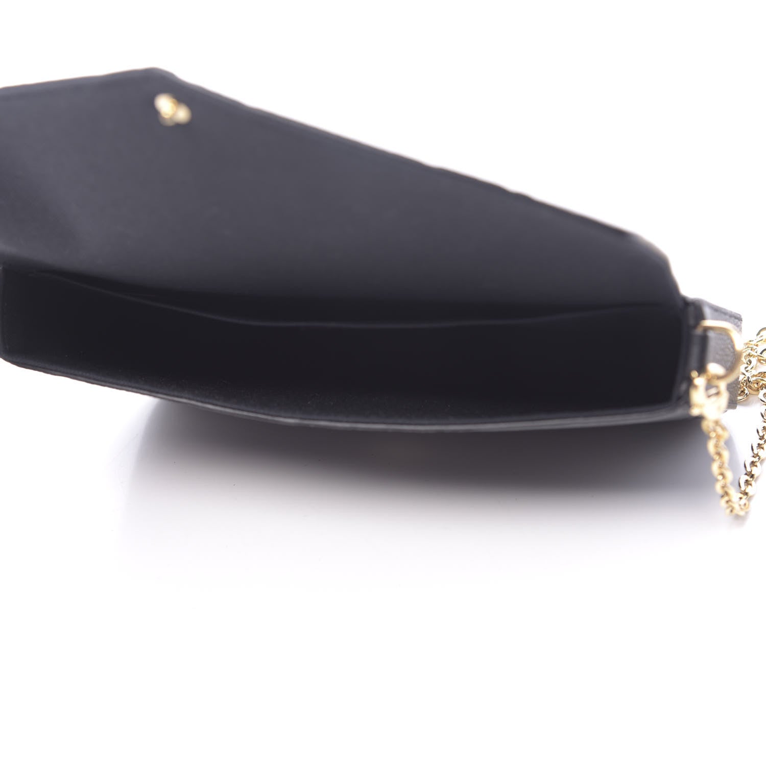 Louis Vuitton Empreinte Pochette Felicie Chain Wallet Black 6 of 10