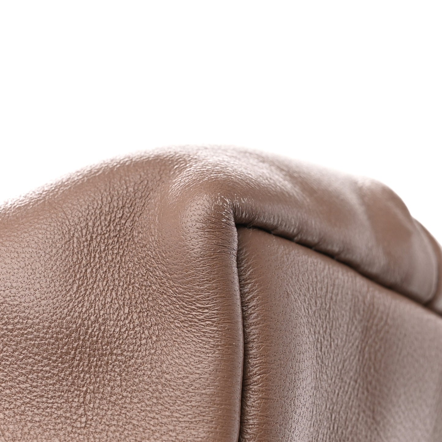 Lambskin Cloud Mini Clutch Biscotto