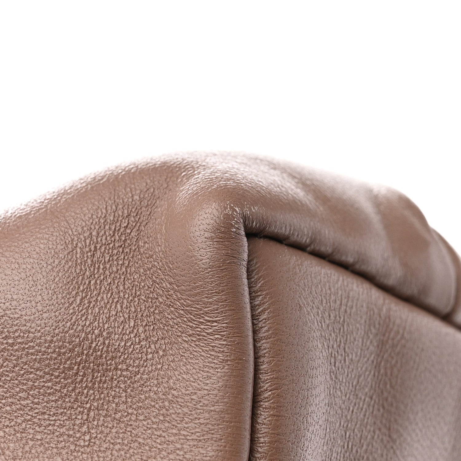 Mansur Gavriel Lambskin Cloud Mini Clutch Biscotto 7 of 7