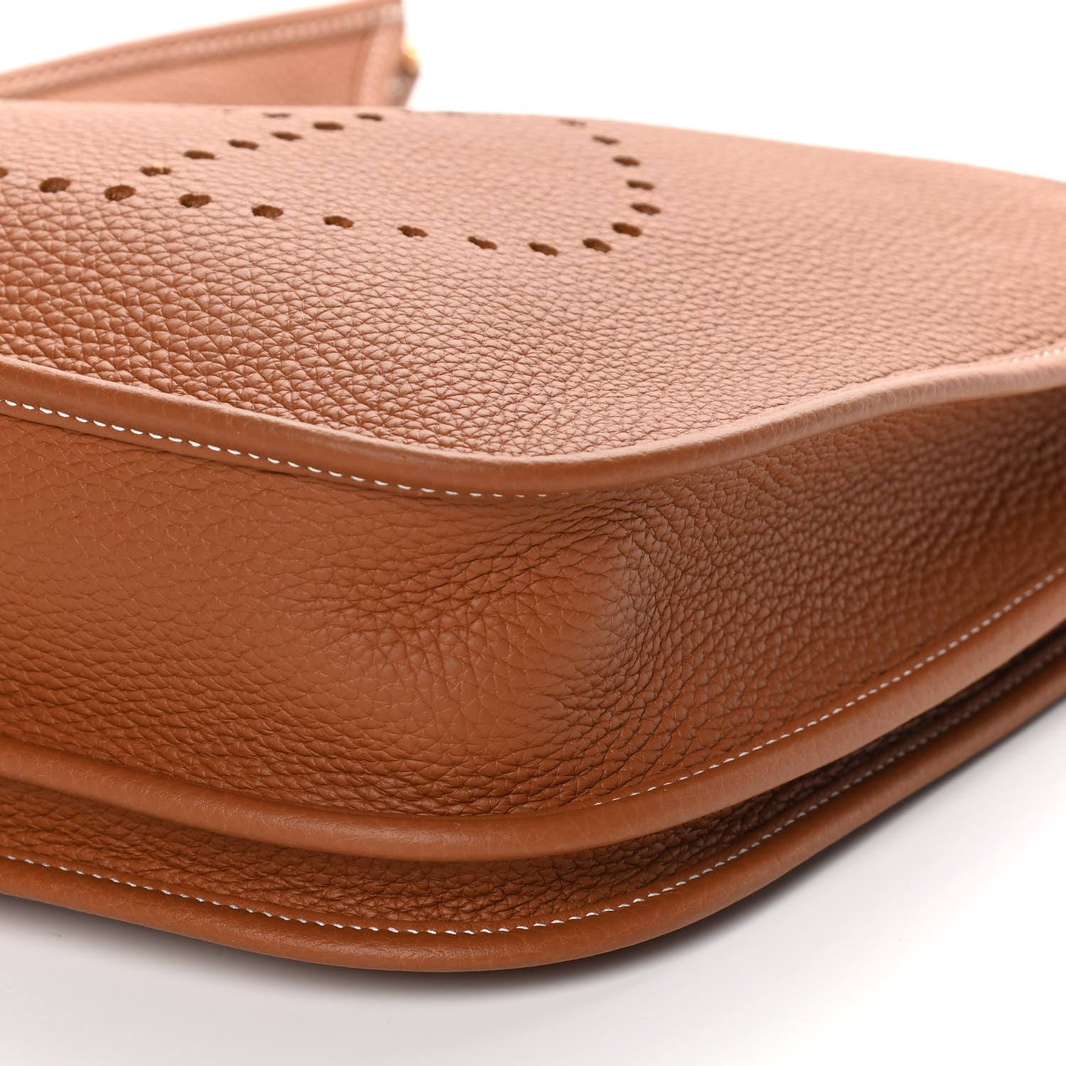 Hermes Taurillon Clemence Evelyne III PM Gold 8 of 10