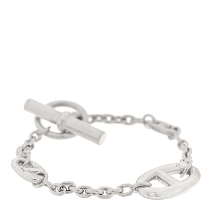 Hermes Sterling Silver Farandole Bracelet LG 1 of 3