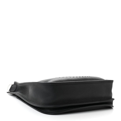Hermes Taurillon Clemence Evelyne III PM Black 4 of 10