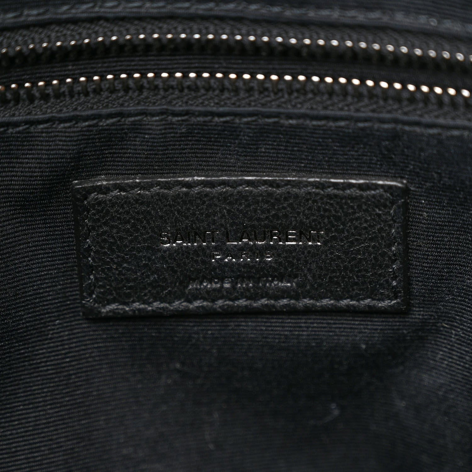 Saint Laurent Crinkled Calfskin Matelasse Monogram Medium Niki Shopper Tote Black 6 of 9