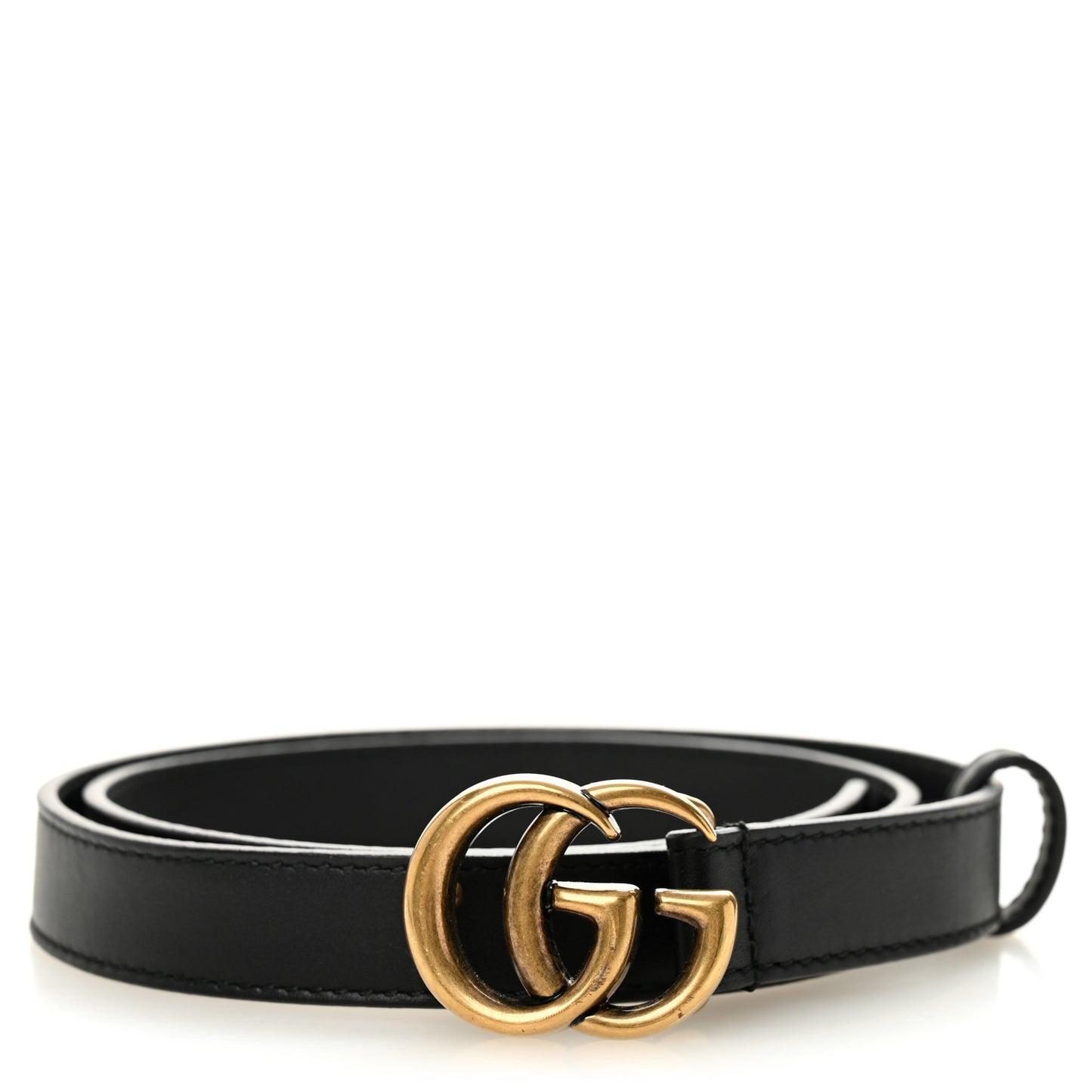 Calfskin Double G 20mm Belt 70 28 Belt Black
