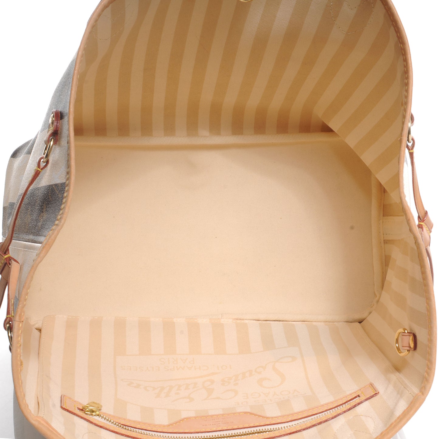 Monogram Rayures Neverfull MM