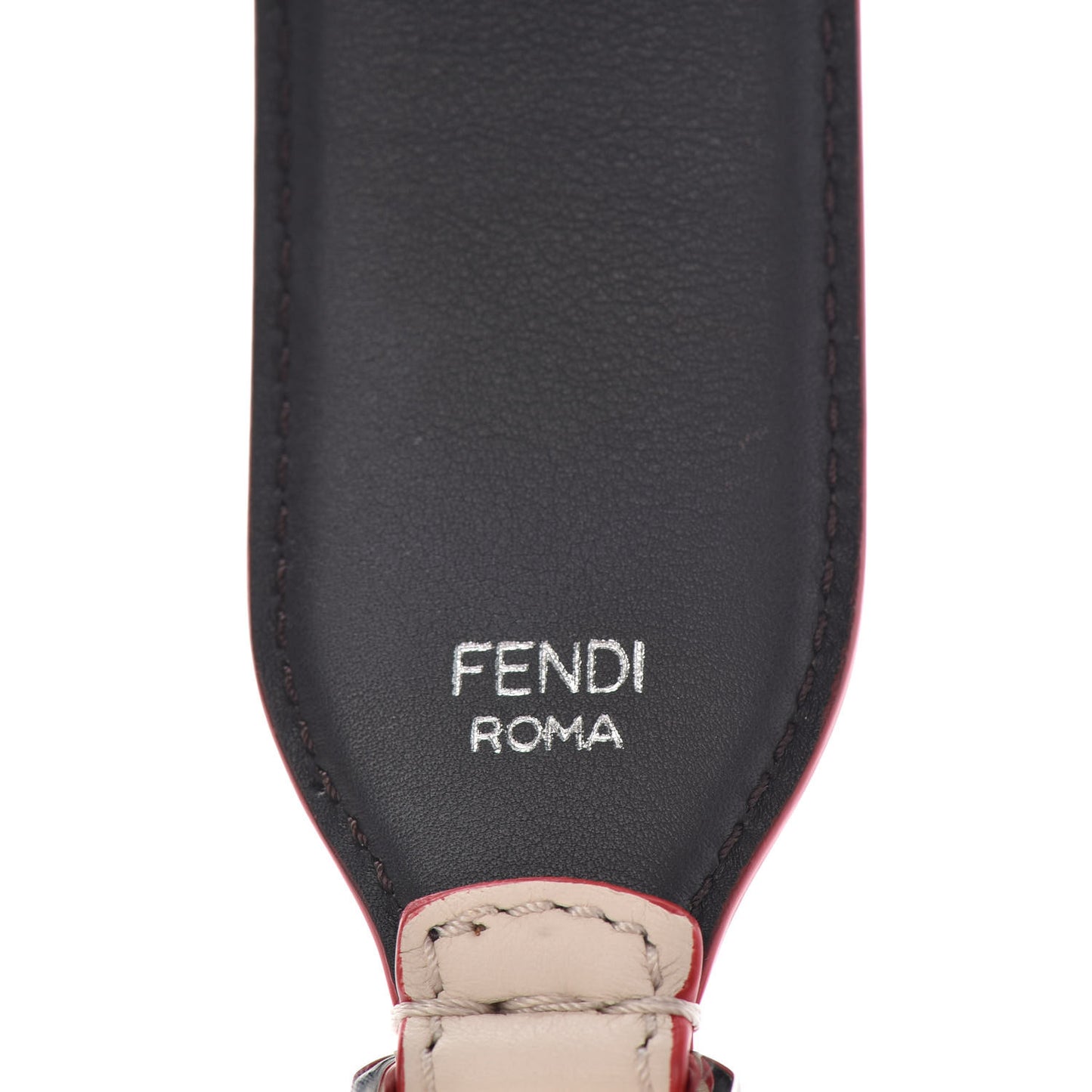 Vitello Dolce Fun Fair Metal Studded Strap You Camelia Multicolor