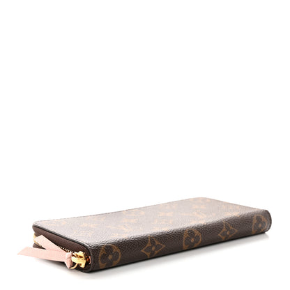 Louis Vuitton Monogram Clemence Wallet Rose Ballerine 4 of 9