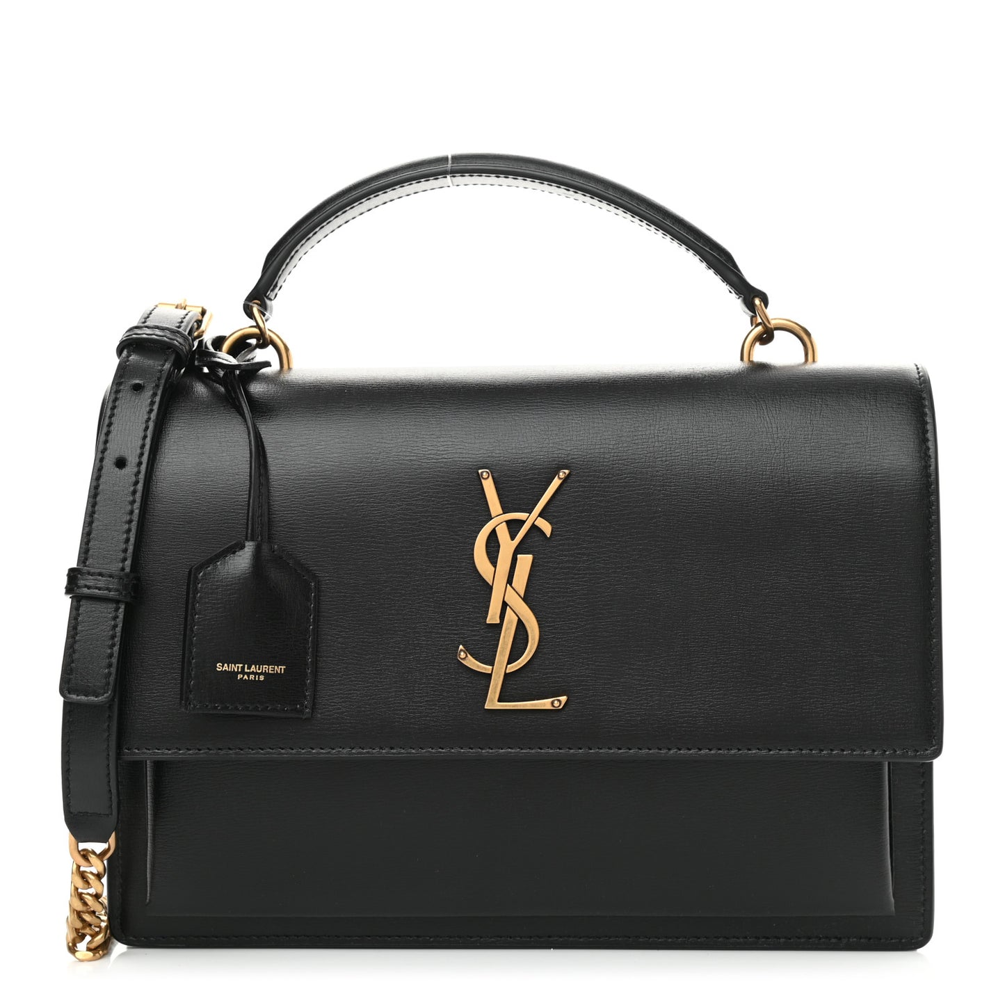 Calfskin Medium Monogram Sunset Black