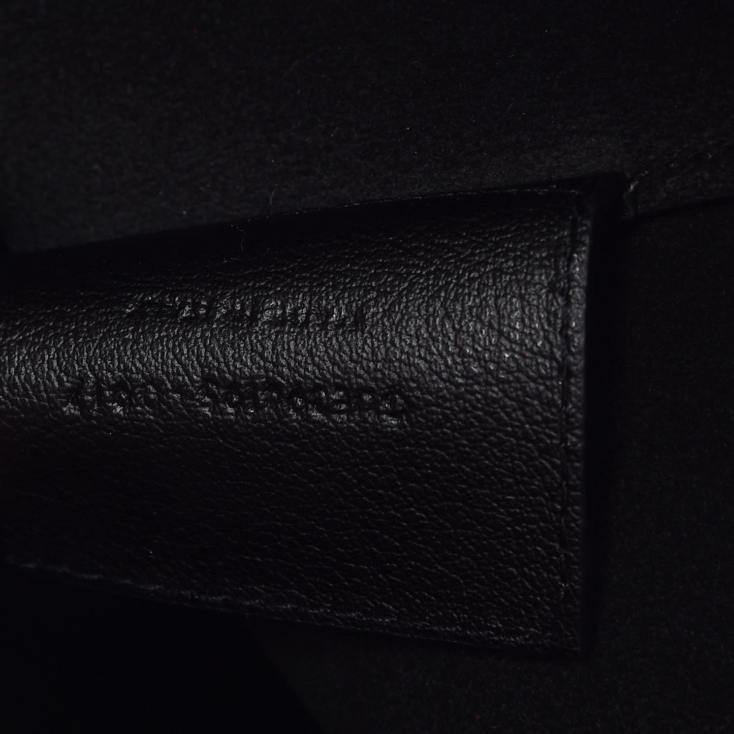 Calfskin Large Shopping Tote Black